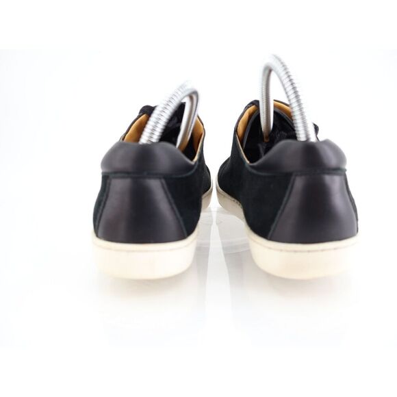 Sezane Jack Trainers Sneakers Womens Size EU 39 US 8 Black Leather Modern Shoes - Picture 6 of 14